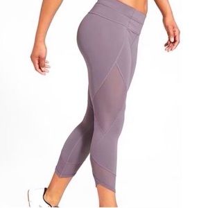 Athleta Leggings Women’s Size XXS GRAY Aura Sonar Athletic Capri Style